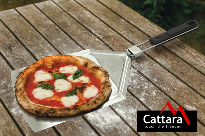 Paleta pliabila inox pentru pizza Cattara SS430, 24x33 cm [2]