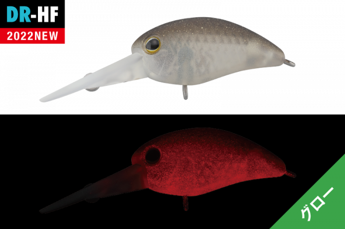 Vobler Jackall Panicra DR 3.2 cm, 3.6 g, daigo muscle red glow [1]