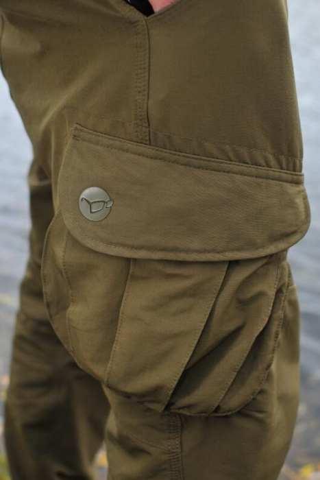 PANTALONI CAPTUSITI CU POLAR KORDA KORE KOMBATS, OLIVE [3]