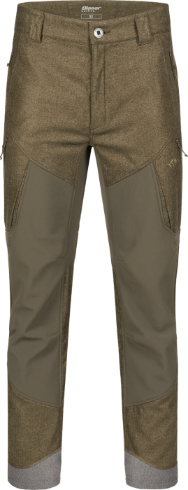 Pantaloni barbati Blaser Vintage Whizz Softshell dark brown melange [1]