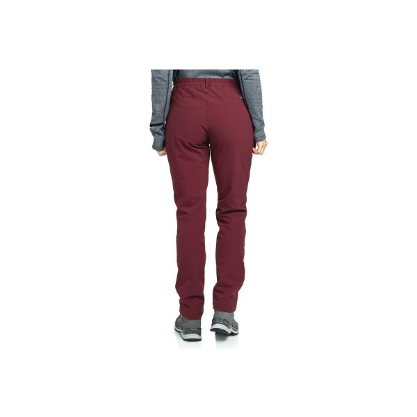Pantaloni drumetie dama Schoffel Ascona warm dark burgundy [3]