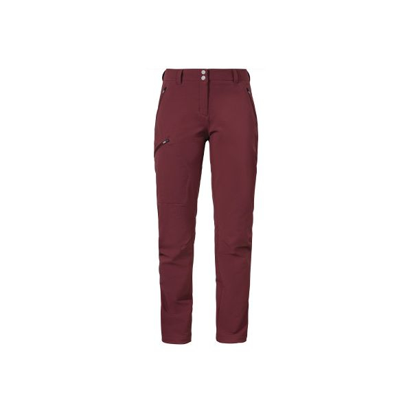 Pantaloni drumetie dama Schoffel Ascona warm dark burgundy [2]
