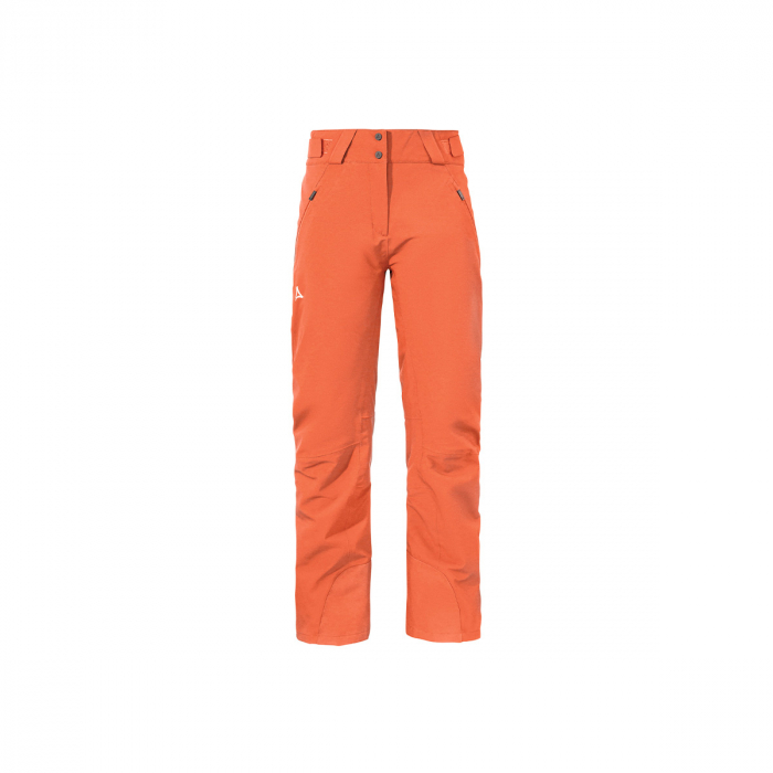 Pantaloni ski dama Schoffel Weissach coral orange [1]