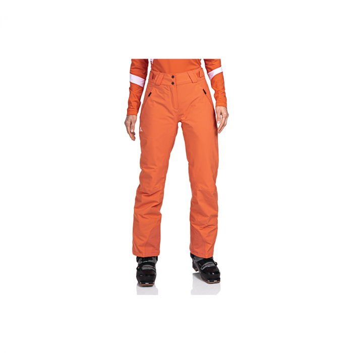Pantaloni ski dama Schoffel Weissach coral orange [3]