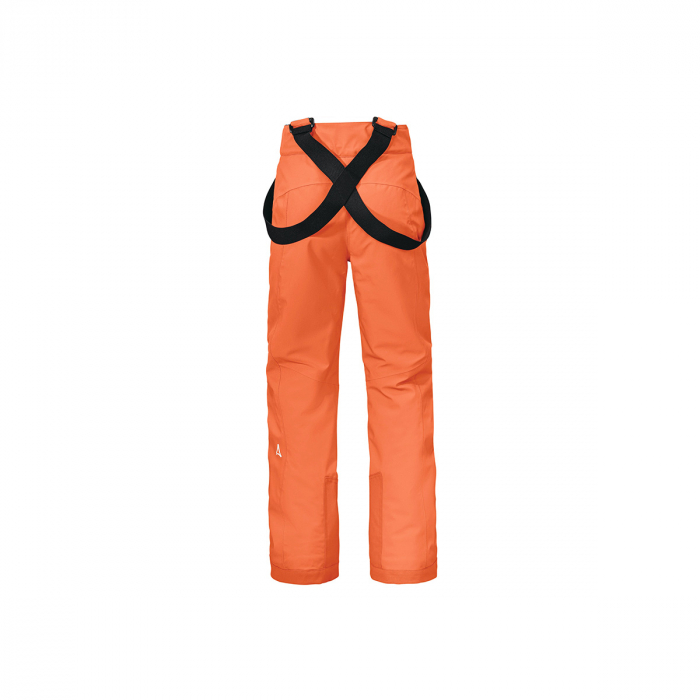 Pantaloni ski fete Schofel Joran coral orange [2]