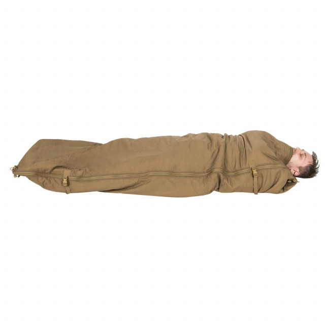Patura multifunctionala Helikon Tex Swagman Roll Poncho Coyote Brown 145 x 200 cm [7]