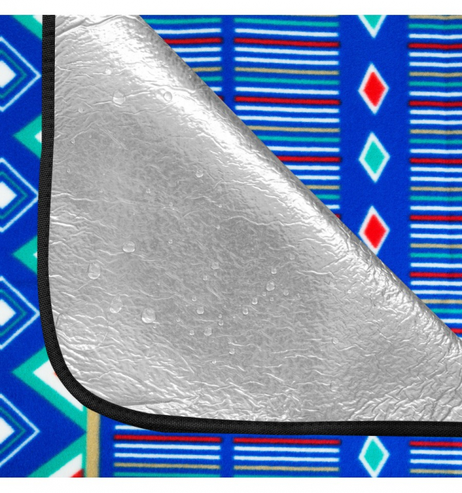 Patura picnic impermeabila 150x180 cm Spokey Picnic Pane, captusita cu aluminiu [2]