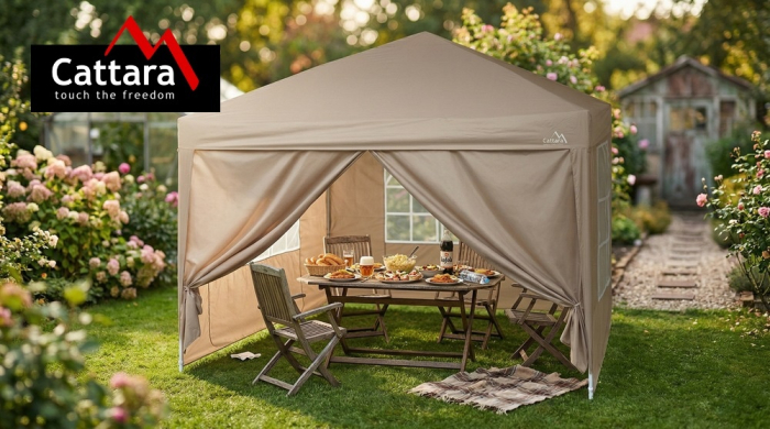 Pavilion Cattara Palace 3x3x2.5 m, rezistent la apa si la UV [2]