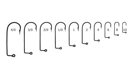 CARLIGE NELESTATE PENTRU JIG MUSTAD, NR 2/0, 100BUC/PL [1]