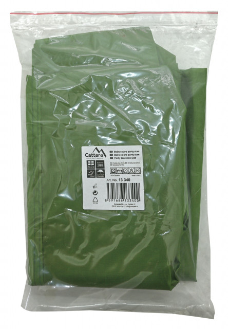 Perete lateral impermeabil pentru pavilion Cattara 2 x 3 m verde [7]