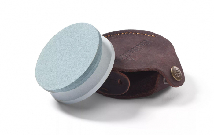 Piatra de ascutit Hultafors grinding stone, 2 fete, cu husa [1]