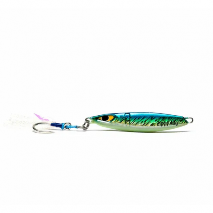 Pilker Mustad Zippy yellow fine tuna 80 g [1]