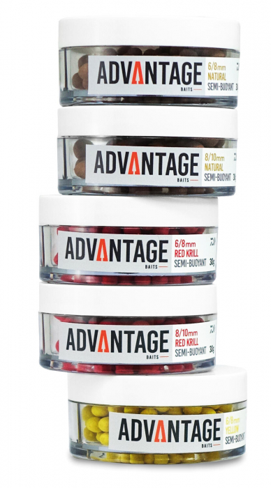 BOILIES POP-UP DAIWA ADVANTAGE ORANGE 6/8MM 18G [2]