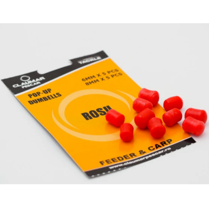 POP-UP DUMBELLS ROSU 6MM/8MM [1]