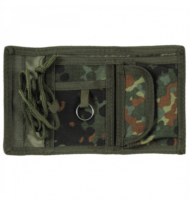 Portofel unisex, material textil, 14,5 x 10 x 1,5 cm, BW camo MFH [2]
