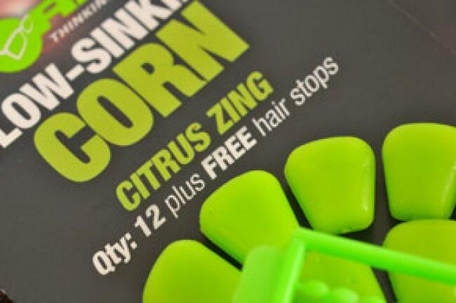 PORUMB ARTIFICIAL KORDA SLOW SINK CORN CITRUS ZING LIME 12 BUC / PLIC [1]