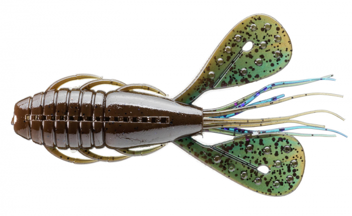 NALUCA DAIWA PROREX BOTH CRAW 7,5CM GREEN PUMPKIN/PURPLE [1]