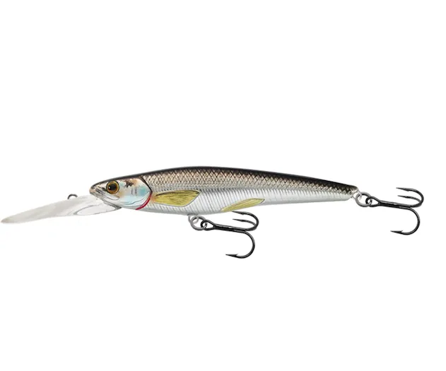 VOBLER LIVE TARGET RAINBOW SMELT JERKBAIT 11,5CM/18G SILVER/BLACK [1]