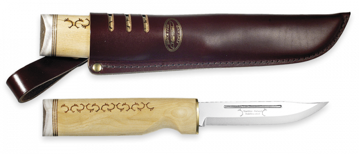 CUTIT MARTTIINI REINDEER EXPLORER, TEACA PIELE, LAMA 110 MM [1]