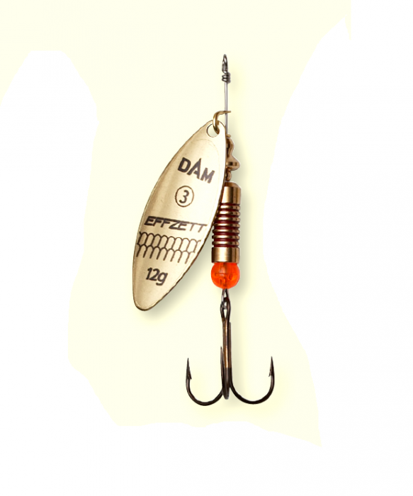 ROTATIVA DAM EFFZETT PREDATOR NR.1/4G GOLD [1]