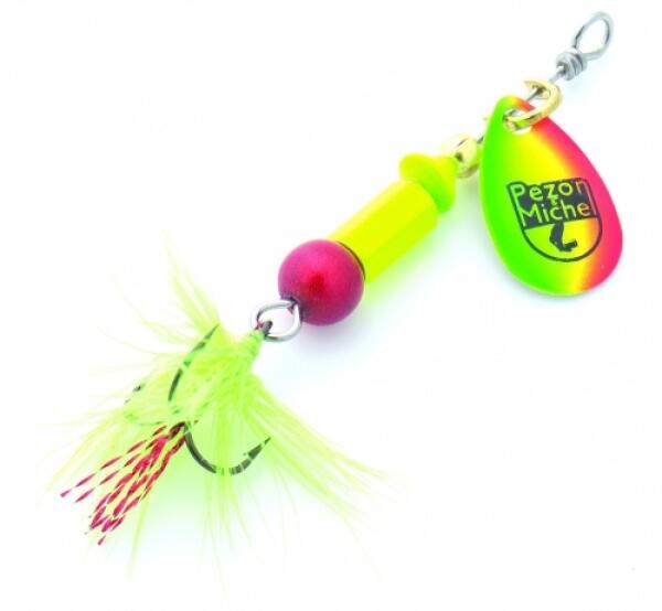 ROTATIVA PEZON & MITCHEL SPINNER RAPIDE AF NR. 0, TIGER, 2.95 G [1]