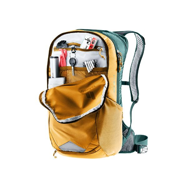 Rucsac ciclism Deuter Race Air 14+3L cinnamon/deepsea [3]