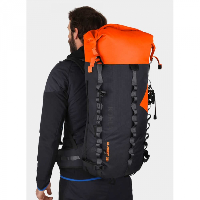 Rucsac Kohla Alpinist 25 litri negru orange [1]