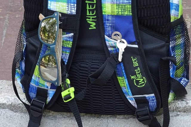 Rucsac Wheel Bee Generation Z albastru/verde/alb cu LED [7]