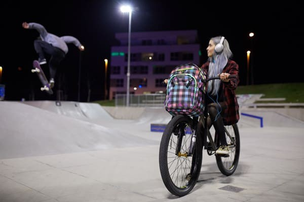 Rucsac Wheel Bee Generation Z multicolor cu LED [4]