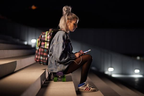 Rucsac Wheel Bee Generation Z multicolor cu LED [5]