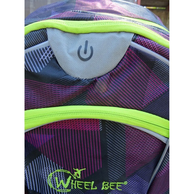 Rucsac Wheel Bee Night Vision mov cu LED [4]