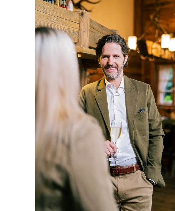 Sacou barbati Blaser denim strech bob dark olive [5]