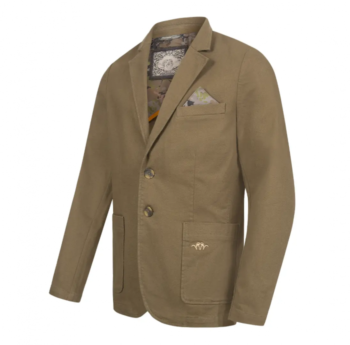 Sacou barbati Blaser denim strech bob dark olive [3]