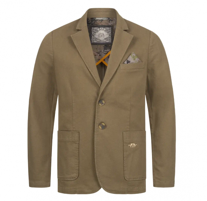 Sacou barbati Blaser denim strech bob dark olive [1]