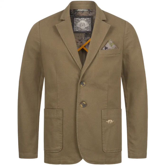 Sacou barbati Blaser denim strech bob dark olive [1]