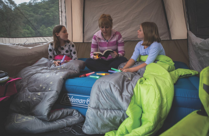 Saltea inalta dubla Coleman [3]