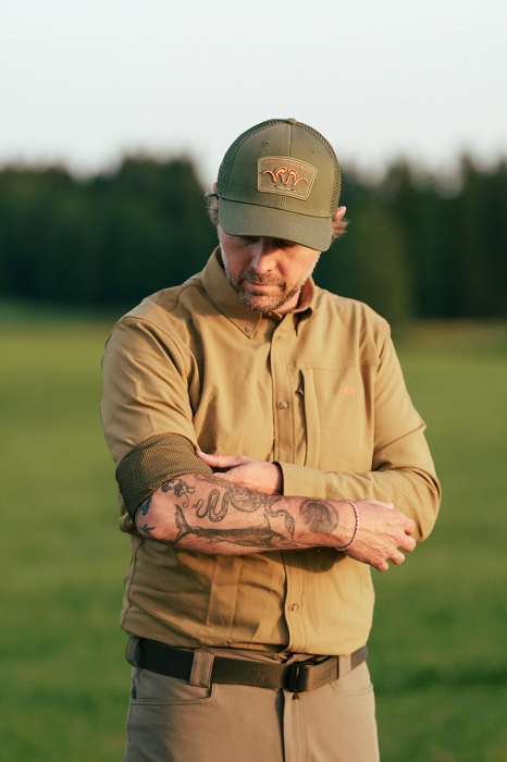 Sapca Blaser Argali dark olive badge cap [8]