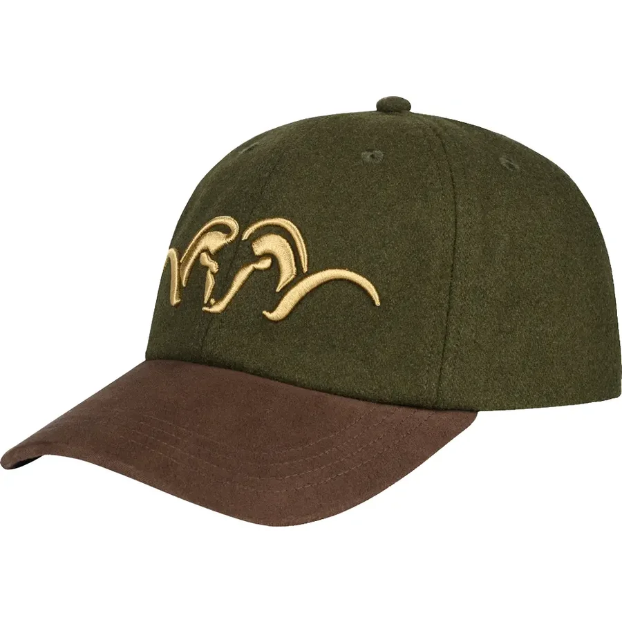 Sapca Blaser suede dark olive - dark brown, marime universala [4]