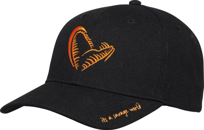 Sapca Savage Gear Jaw Baseball black [1]