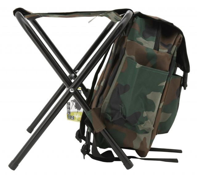 Scaun pliabil camping cu rucsac Cattara Oblia Army camo [3]