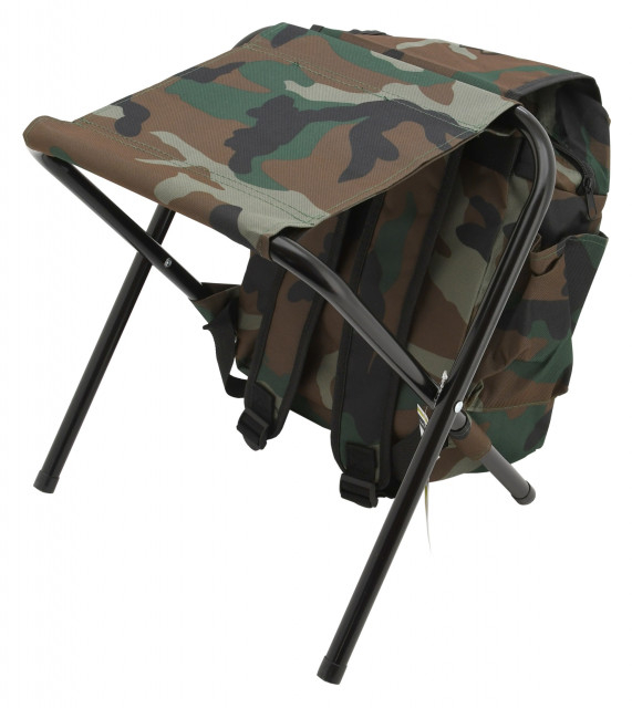 Scaun pliabil camping cu rucsac Cattara Oblia Army camo [2]