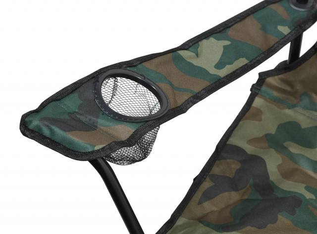 Scaun pliabil camping Cattara Bari Army camo, husa inclusa [4]