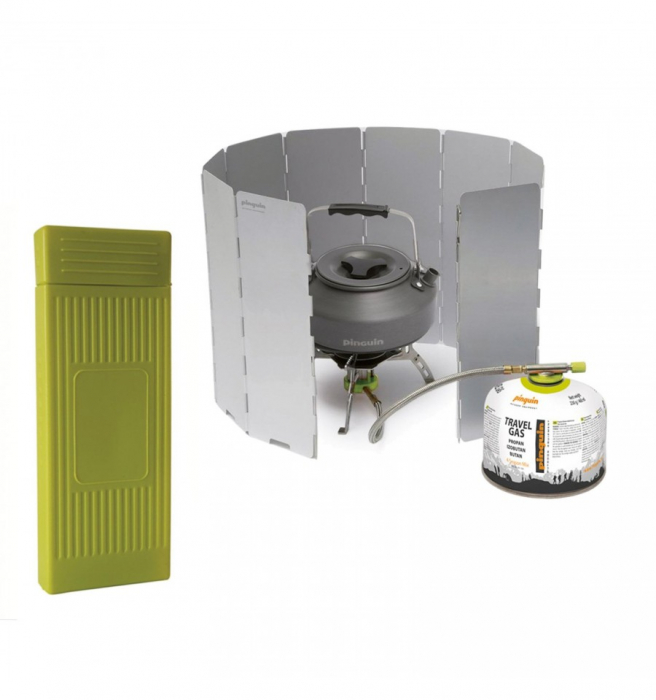 Scut pliabil pentru aragaz camping Pinguin Windscreen [1]