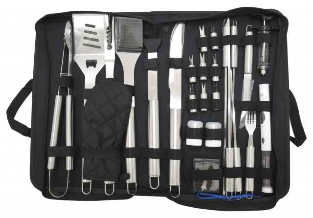 Set ustensile gratar Cattara 27 piese cu husa [4]