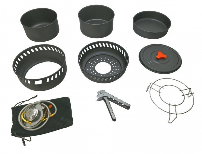 Set de gatit in camping Cattara Trek 9 piese [3]