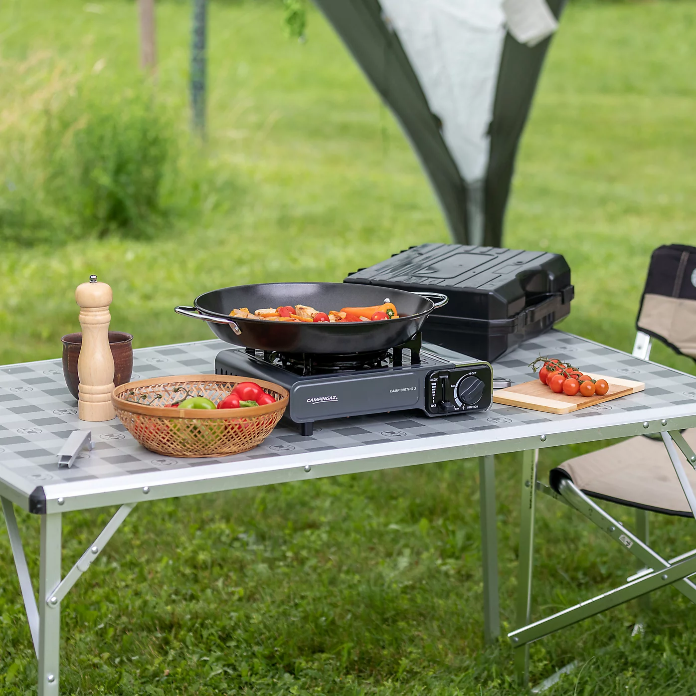 Set aragaz Campingaz Camp Bistro III + 3 cartuse gaz CP250 [6]