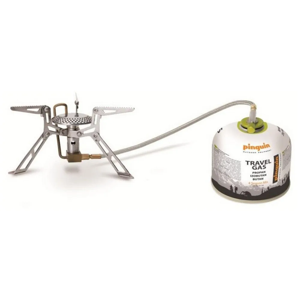 Set arzator drumetie Pinguin Mantis + 2 butelii gaz 230 g [3]
