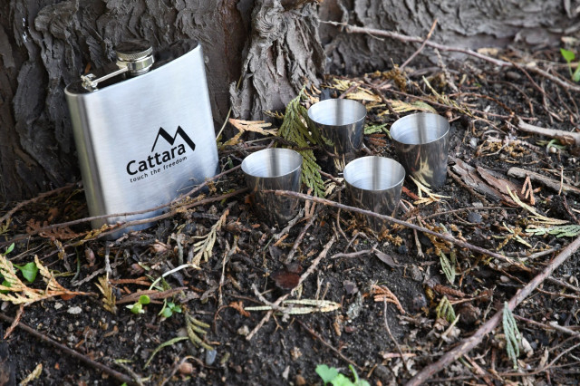 Set butelca 175 ml cu 4 pahare Cattara [7]