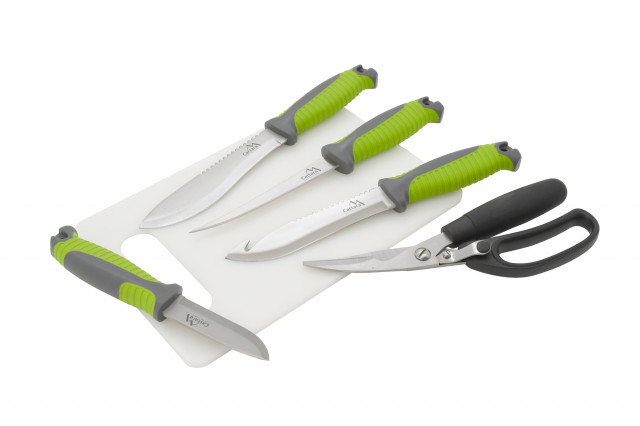 Set de cutite cu tocator si foarfeca Cattara [3]
