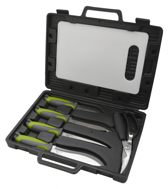 Set de cutite cu tocator si foarfeca Cattara [5]